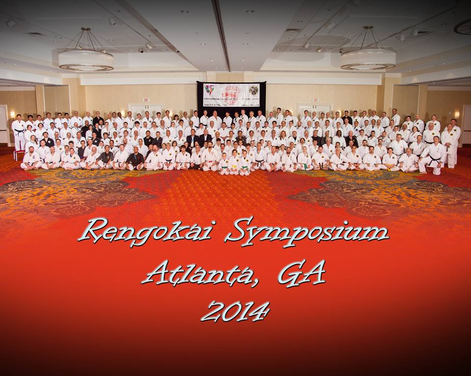 Rengokai Symposium - Nelson Kyoshi (Sitting far right) 2014